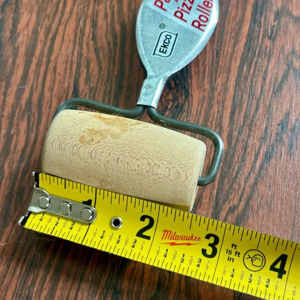 Vintage Ekco Pastry & Pizza Roller, Mid Century Baking Tool Retro Kitchen Gadget